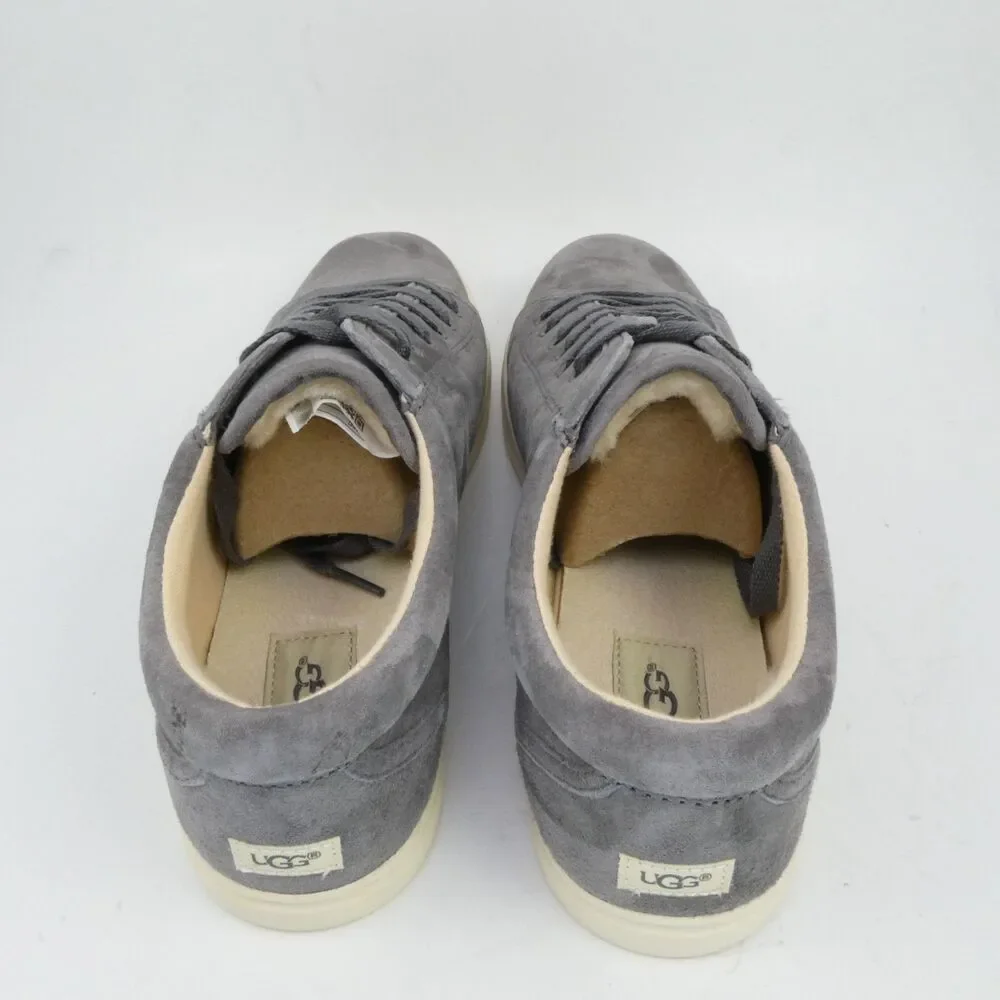 UGG Women's Size US 9 Tomi Lace Up Gray Suede Sneakers 1005484 NWOB